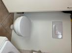 Hang WC geberit compleet met WC/deksel/bediening, Doe-het-zelf en Bouw, Sanitair, Ophalen, Gebruikt, Toilet