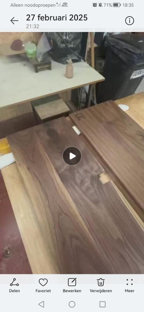 UITVERKOOP AMERIKAANSE WALNOOT, Doe-het-zelf en Bouw, Hout en Planken, Ophalen