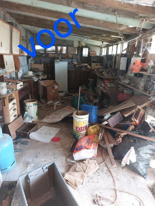 Opruimen van huizen, tuinen, loodsen enz...., Doe-het-zelf en Bouw, Overige Doe-Het-Zelf en Bouw, Zo goed als nieuw, Ophalen