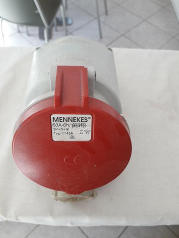 Douille Mennekes 63A type 1145A