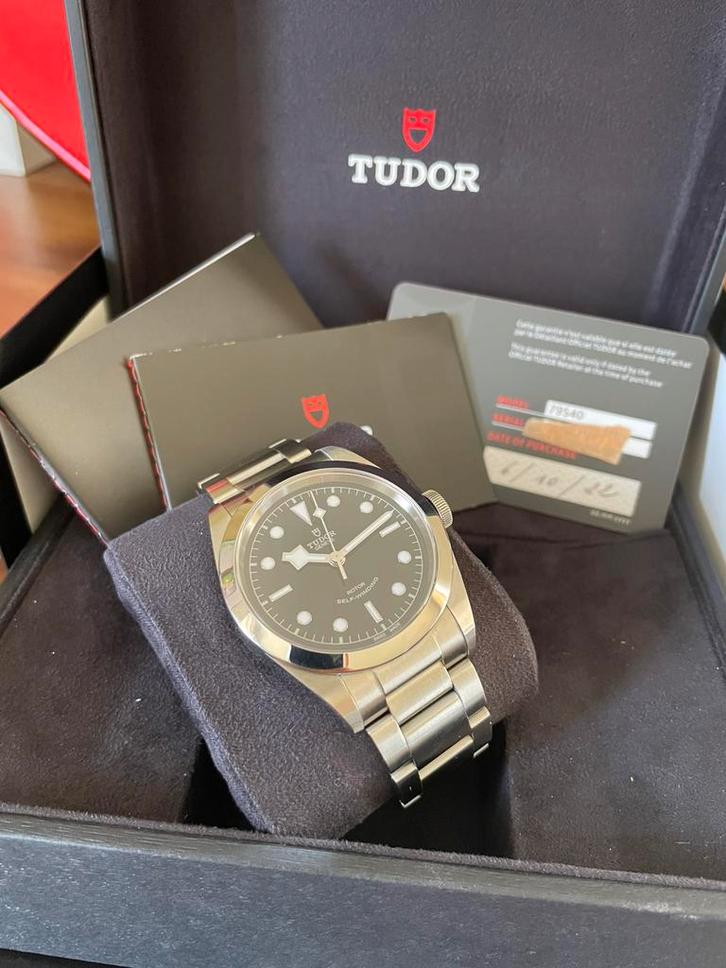 Tudor Black Bay 41 Full Set, Bijoux, Sacs & Beauté, Montres | Hommes, Comme neuf, Enlèvement