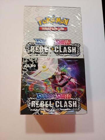 Rebel Clash Booster Box - Sword & Shield - Factory Sealed beschikbaar voor biedingen