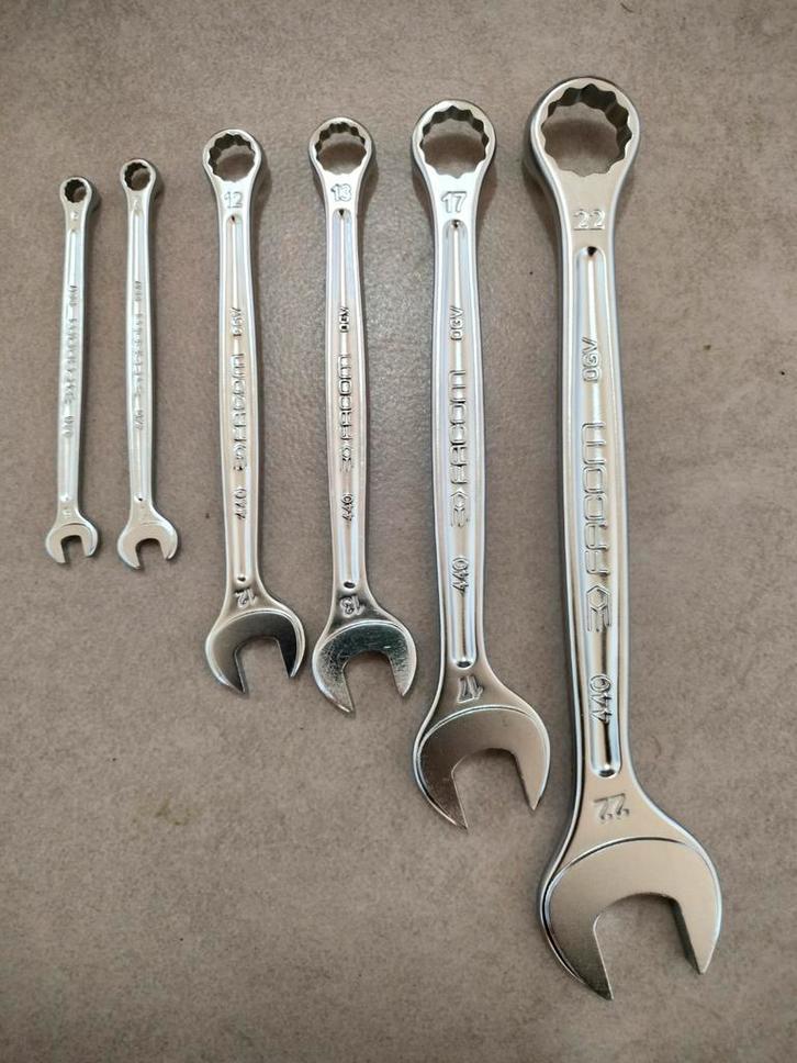 FACOM 440 serie Steekringsleutels in goede staat, Auto diversen, Autogereedschap, Zo goed als nieuw, Ophalen of Verzenden