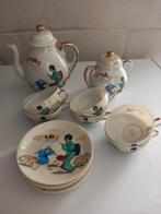 Beau service à café,  fine porcelaine, Ophalen of Verzenden