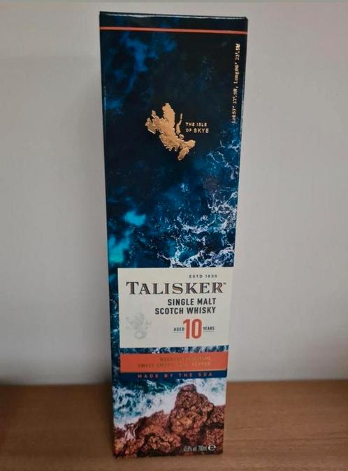 Whisky Talisker 10 jaar, Collections, Vins, Neuf, Enlèvement