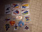 13 verschillende stickers Superman, Collections, Autocollants, Enlèvement ou Envoi
