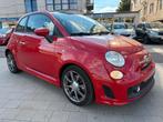 Fiat 500 ABARTH  1ste eigenaar 83.000 km, Auto's, Fiat, Stof, Zwart, 4 cilinders, Bedrijf