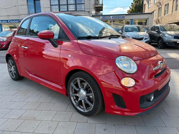 Fiat 500 ABARTH  1ste eigenaar 83.000 km, Auto's, Fiat, Bedrijf, Te koop, ABS, Airbags, Airconditioning, Bluetooth, Boordcomputer