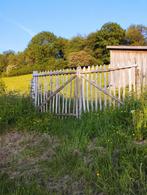 Portail jardin, Ophalen, Gebruikt, Hout, Draaipoort