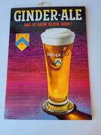 Ginder-ale kartonnen reclame, Verzamelen, Biermerken, Ophalen of Verzenden, Zo goed als nieuw