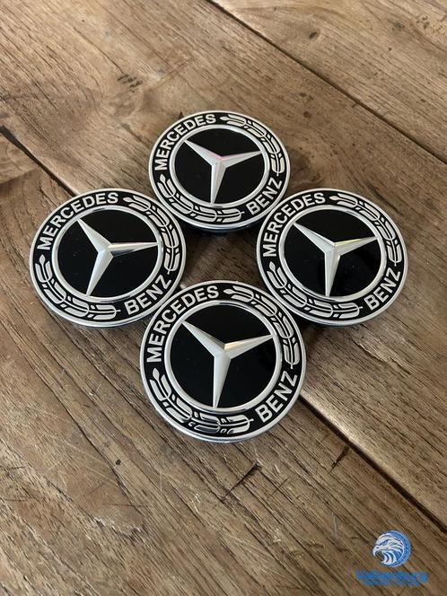 ORIGINELE Mercedes Benz NIEUW MODEL naafkap naafdop zwart, Auto diversen, Wieldoppen, Gebruikt, Ophalen of Verzenden