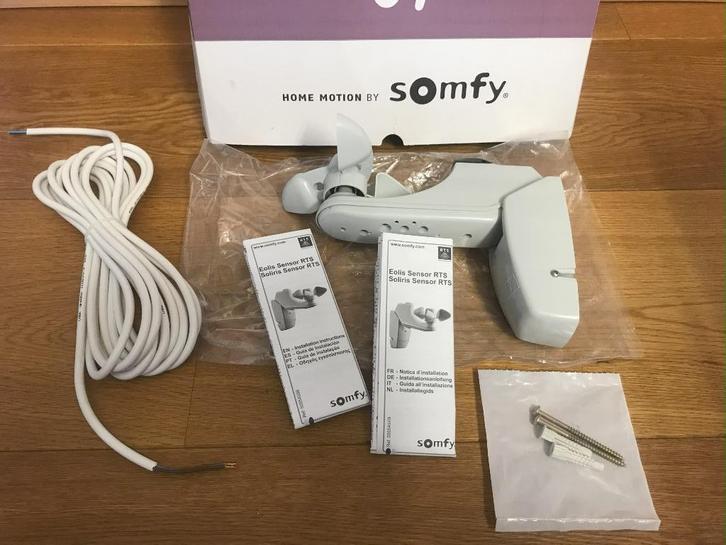 Soliris Sensor RTS met regenoptie, Tuin en Terras, Overige Tuin en Terras, Nieuw, Ophalen