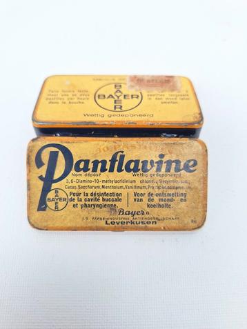 Pillendoosje Panflavine Bayer België 1920-1950