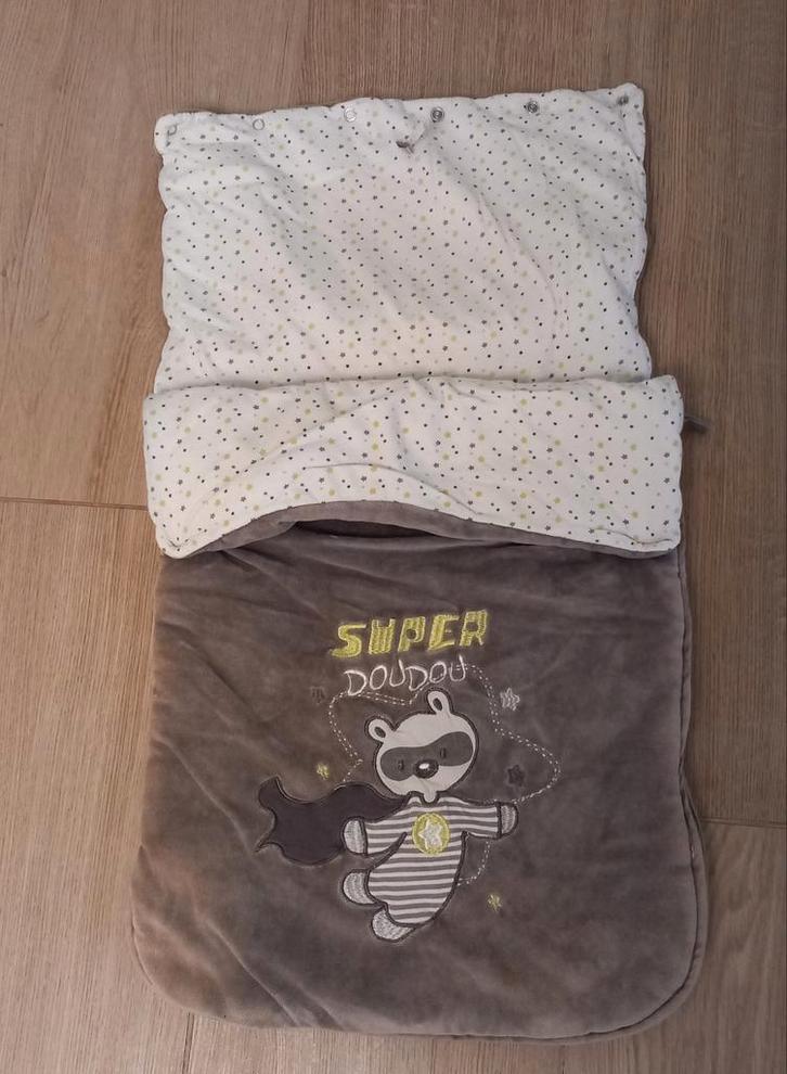 Voetenzak super doudou, Kinderen en Baby's, Dekens, Slaapzakjes en Inbakerproducten, Zo goed als nieuw, Ophalen