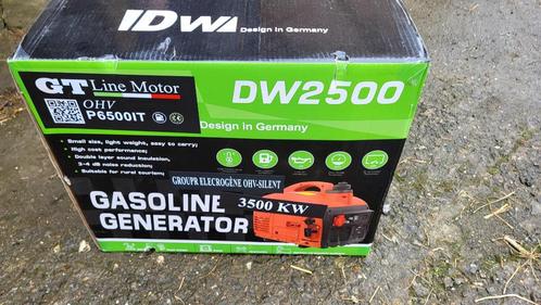 Générateur Inverter SUPER SILENT SUITECASE 2000W - Neuf, Doe-het-zelf en Bouw, Aggregaten, Nieuw, Benzine, Minder dan 5 kVA, Ophalen