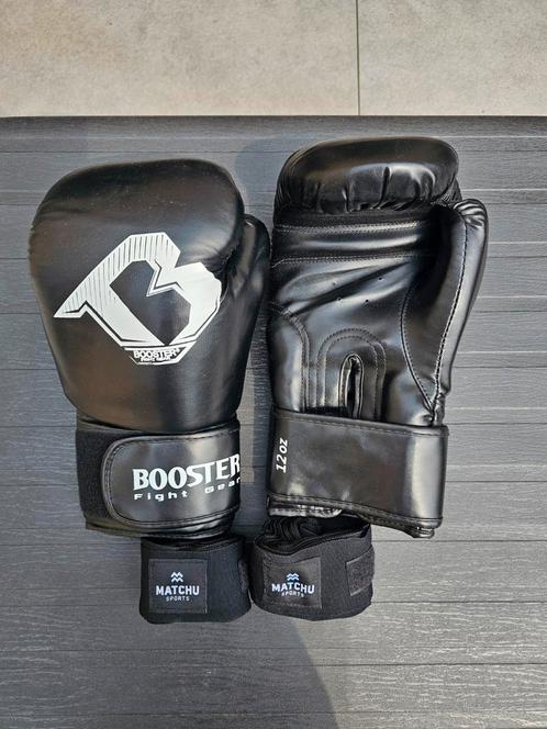 Booster (kick)bokshandschoenen BT Starter Zwart - 10oz, Sport en Fitness, Vechtsporten en Zelfverdediging, Zo goed als nieuw, Ophalen of Verzenden