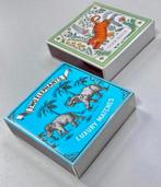 2 Sets LUXE Lucifers lucifer Luxury matches Tiger Elephants, Verzamelen, Rookartikelen, Aanstekers en Luciferdoosjes, Ophalen of Verzenden