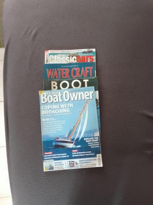Tijdschriften over boten en oldtimers, Watersport en Boten, Kajuitzeilboten en Zeiljachten, Zo goed als nieuw, Ophalen