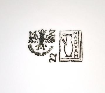 6 vintage borden Magvam Czechoslovakia beschikbaar voor biedingen