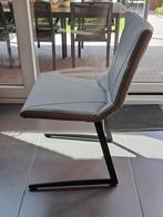 6 eetkamerstoelen te koop, Ophalen, Gebruikt, Metaal, Grijs