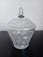 Bonbonnière vintage en cristal de Bohême, Enlèvement ou Envoi