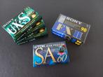 Cassettebandjes nieuw in verpakking Sony 90 TDK 60, Cd's en Dvd's, Cassettebandjes, Onbespeeld, Ophalen, Nieuw in verpakking