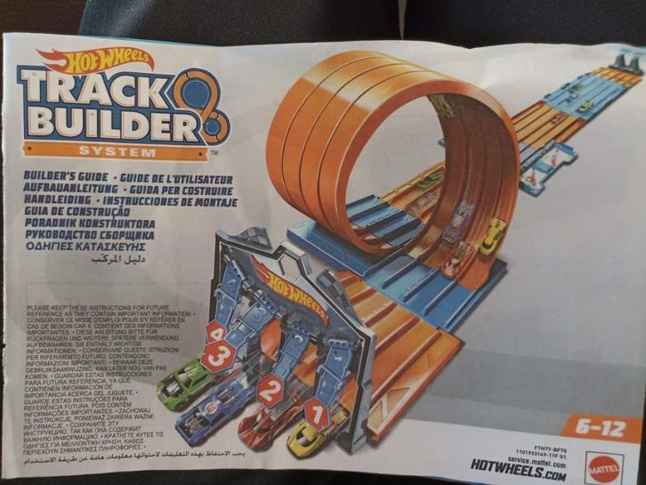 Hot Weels Racebaankist Met Tracks En Accessoires, Kinderen en Baby's, Speelgoed |Speelgoedvoertuigen, Zo goed als nieuw, Ophalen of Verzenden