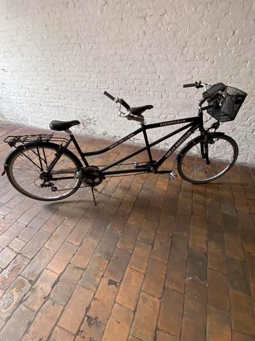 BIRMINGHAM GROOT-BRITTANNIË 28 inch 24V weinig gebruikt., Fietsen en Brommers, Fietsen | Tandems, Zo goed als nieuw, Meer dan 20 versnellingen