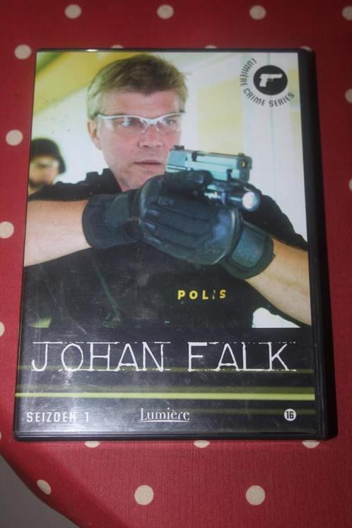 Johan Falk  seizoen 1-2          Spannende Zweedse politiese, Cd's en Dvd's, Dvd's | Tv en Series, Zo goed als nieuw, Actie en Avontuur