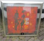 Mooie Grote Vierkante Houten Fotolijst - 93x93 / 83x83, Ophalen of Verzenden, Zo goed als nieuw