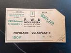 Billet standard vintage pour le RWDM, Collections, Comme neuf, Enlèvement ou Envoi