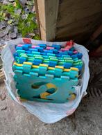 Rubber puzzel tegels, Ophalen, Gebruikt