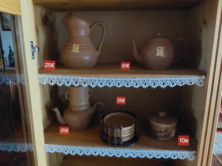 Oude zandstenen torenset uit de jaren 70-80
En anderen, Antiek en Kunst, Antiek | Servies los, Ophalen of Verzenden