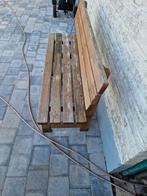 Houten tafel en bankjes, Ophalen of Verzenden, Zo goed als nieuw