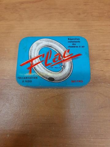 Oude lege patchbox flac vulkanisatie beschikbaar voor biedingen