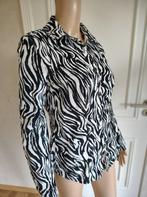 zebra blouse van bershka, Kleding | Dames, Ophalen of Verzenden, Zo goed als nieuw