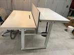 Knoll Elektrisch verhoogbare bureau’s (dubbel), Huis en Inrichting, Ophalen, Elektrisch, Gebruikt, Bureau