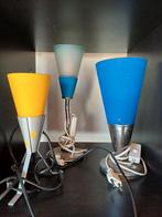 3 lampes vintage de style space age, Enlèvement ou Envoi
