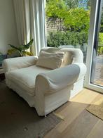 Crèmekleurige loveseat zetel, Ophalen, Gebruikt, 150 tot 200 cm, Tweepersoons