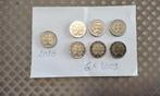 2 euromunten Slovensko 2009 6x 2020 1x., Postzegels en Munten, Ophalen of Verzenden