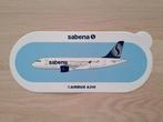 Sabena Sticker #013 Airbus A319, Nieuw, Ophalen of Verzenden