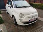 Fiat 500c benzine, Auto's, Voorwielaandrijving, 63 kW, Leder en Stof, Beige