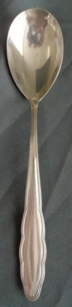 WMF 1500 CHIPPENDALE 100 verzilverde saladelepel 19,9cm sala, Huis en Inrichting, Keuken | Bestek, Zo goed als nieuw, Verzenden
