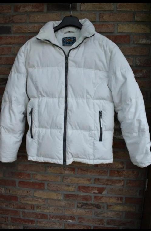 Veste de sport d hiver blanche matelass e femme T42 XL