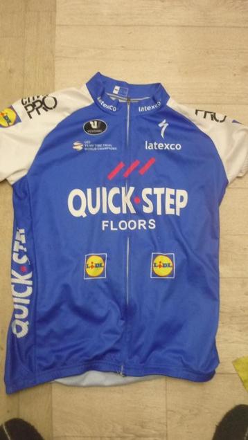 Wielrennen Shirt Quick Step Floors