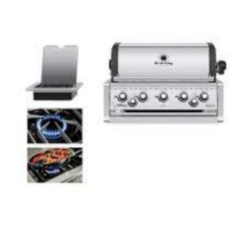 Inbouwgasbarbecue Broil King Imperial s 690 + zijbrander beschikbaar voor biedingen