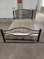 bedframe en boxspring, Huis en Inrichting, Ophalen, Eenpersoons, Zwart, Zo goed als nieuw