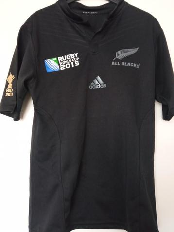 Adidas All Blacks New Zealand rugby shirt March 2015 beschikbaar voor biedingen