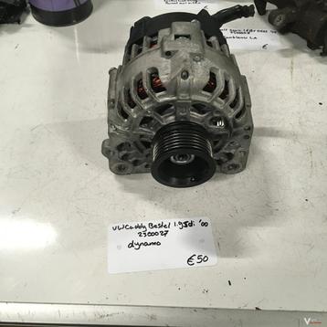 Vw Caddy Bestel 1.9 sdi 2000 Wagennr 2500027 Dynamo beschikbaar voor biedingen