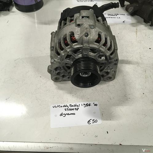 Vw Caddy Bestel 1.9 sdi 2000 Wagennr 2500027 Dynamo, Auto-onderdelen, Motor en Toebehoren, Gebruikt, Ophalen of Verzenden